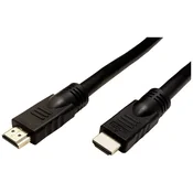 ROLINE Roline HDMI priključni kabel HDMI-A vtič 20 m črna 14013455 #####4K UHD HDMI kabel, (20630864)