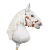 BB Nastavljiva ovratnica za konje Hobby Horse A3 - rdeča