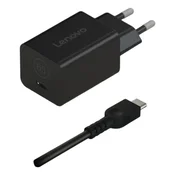 Punjač za laptop LENOVO 65W GaN, USB-C, crni