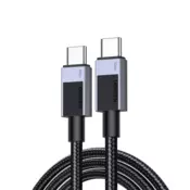 Ugreen USB-C na USB-C polnilni kabel 100W, 0,5M