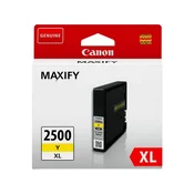 PGI2500XL Y- Canon Cartridge, 1520 pages, Yelow