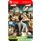 Supermarket Simulator - Steam koda brez škatlice (WINDOWS PC | STEAM DECK)