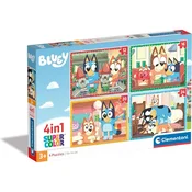 Clementoni Puzzle Bluey 4v1 (12+16+20+24 kosov)