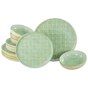 Creatable Jedilni Servis Emiliana Green, 12-Delni