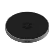 INFINIX stolni punjac 15W, magnetski, svijetlosivi INFIWIRECHA