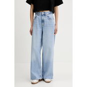 Tommy Jeans Jeans hlače Charlie Mr Loose Wd Bi0112 Co DW0DW20615 Modra Relaxed Fit