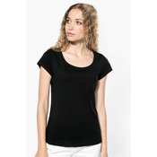 KA384 LADIES BOAT NECK SHORT SLEEVE T-SHIRT