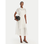 BOSS Srajčna obleka Davinata 50559733 Bela Regular Fit