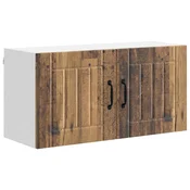 Vidaxl Omarica na steni LUCCA Star les 80 x 31 x 40 cm Inženirski les