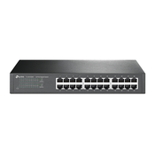 TP-Link TL-SG1024D Neupravljano Gigabit Ethernet (10/100/1000) Sivo