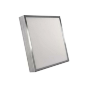 LED Stropna svetilka LED/28,5W/230V 30x30 cm krom