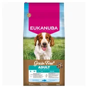 Eukanuba Grain Free Adult Small / Medium Breed s morskom ribom - 12 kg