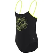 Girls swimsuit aqua sphere yumi aqua first girl black/bright green 25