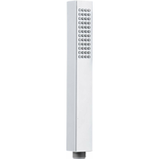 Ročna prha (d) 220 mm, kvadratna, ABS/kromasta - Kromasta - 24 - Plastika - Ena funkcija - Kvadratna - Sapho - 220 mm