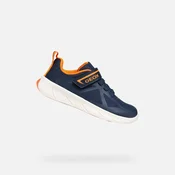 Temno modri fantovski bosonogi športni copati Geox Foot-run