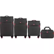 Set krila od 4 kofera, sivi