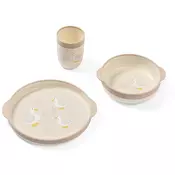 BabyOno Be Active Feeding Set Farmer jedilni set 12m+ 3 kos