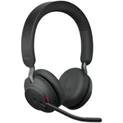 Jabra Evolve2 65 Stereo MS + Link 380 USB-A Bežicne slušalice sa mikrofonom