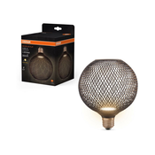 LED Žarnica DECOR FLAT G125 E27/3,5W/230V 2700K črna - Osram