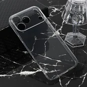 Maska za iPhone 17 Pro Max 6.9, Silikonska, Ultra Thin, Providna