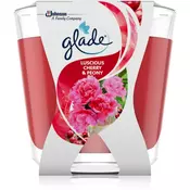 GLADE Luscious Cherry & Peony mirisna svijeca 70 g