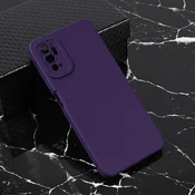 Maska za Xiaomi Redmi Note 10 5G mat Teracell Giulietta tamno ljubicasta