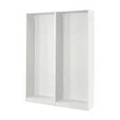 PAX 2 okvira za omaro, bela, 150x35x201 cm