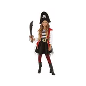 Otroški kostum piratka velikost (110-122cm)