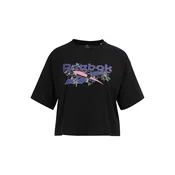 Reebok Sport Funkcionalna majica Quirky, črna