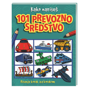 Mladinska Knjiga Kako narišeš 101 prevozno sredstvo