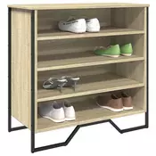 Vidaxl vidaXL Omarica za čevlje sonoma hrast 80x38x78 cm material na osnovi lesa