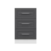 Hanah Home kuhinjski element Minar 7988, 50 cm, beli / antracit