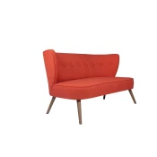Atelier Del Sofa 2-sedežna zofa, Bienville - rdeča ploščica