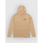 Salty Crew Jimmy Hooded Sunshirt Longsleeve Lycra khaki