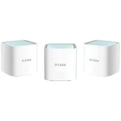 D-Link Usmerjevalnik Wi-Fi WiFi AX1500 Mesh 3 Pack (M15-3)
