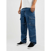 Empyre Sk8 Denim Cargo Jeans medium blue