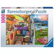 Ravensburger - Puzzle Pogledi ploščadi - 1 000 kosov