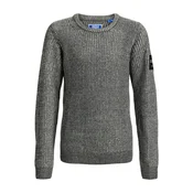 Jack & Jones Junior Pulover JJCLEVELAND pegasto siva