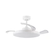 BAYSIDE 21612949 - LED Zatemnitveni ventilator STROLL 30W/230V 2700/3500/5000K pr. 106 cm + Daljinski upravljalnik