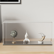 Greatstore Razstavna škatla prozorna 30x15x14 cm akril