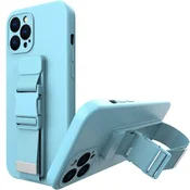 1 to 3 HURTEL ROPE CASE OVITEK ZA SAMSUNG GALAXY A12 Z VRVICO IN ZAŠČITO ZA VERIŽICO
