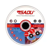 REZALNE PLOŠČE ZA INOX 125x1x22mm AZ46T 10kos SADU | Topdom