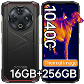 DOOGEE pametni telefon Fire 6 6GB/256GB, Black