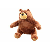 Plišasti rjavi medved 18 cm