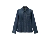 MANGO Bluza LETIZIA temno modra