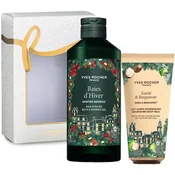 Yves Rocher Baies dHiver Set - Gel za tuširanje i Mlijeko za tijelo, 400 + 200 ml