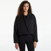 Jakna Nike 24.7 ImpossiblySoft Plush Therma-FIT Shawl Jacket Black/ Dk Smoke Grey S