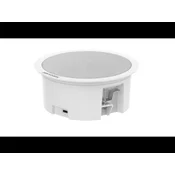 Hikvision DS-QAZ1206G1-BE Omrežni stropni zvočnik 6W
