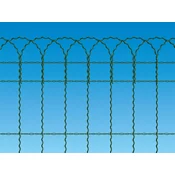 MREŽNA OGRAJA ORNAPLAST 40cm x 25m ŽIČNA, ZELENA | Topdom