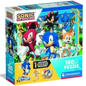 Sonic, ježek 180-delna HQ sestavljanka - Clementoni